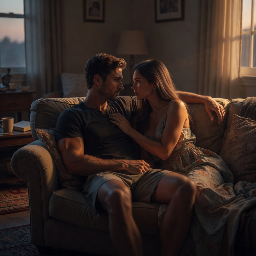 Forbidden Desires: A Steamy Step-Sibling Erotic Encounter